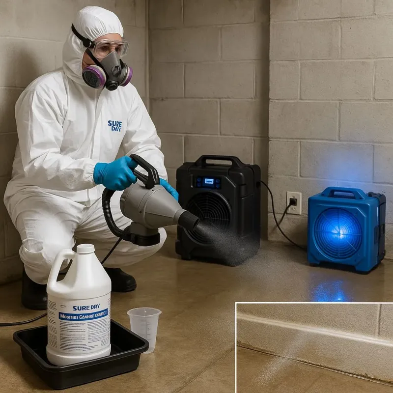 Sanitization and Odor Removal process in Roxbury, WI