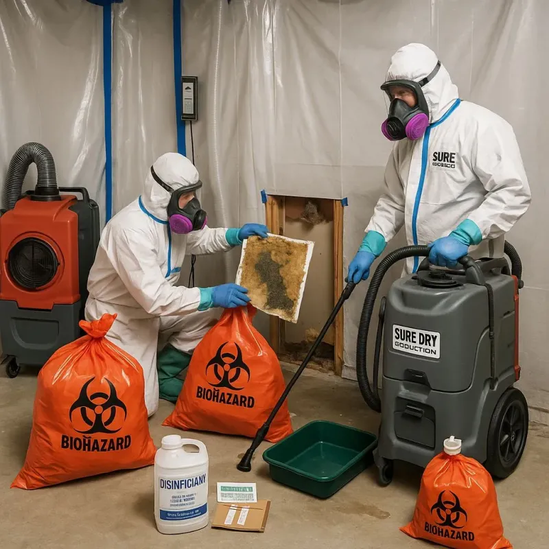 Contaminated Water Handling Protocols process in Roxbury, WI